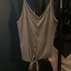 Cute Grey Tank Top
